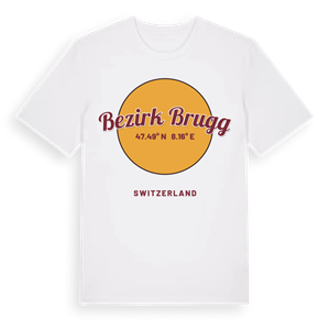 Bezirk Brugg cirkel t-shirt – ekologisk bomull t-shirt från Pinshirt