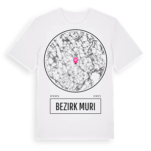 Bezirk Muri t-shirt – ekologisk bomull t-shirt från Pinshirt