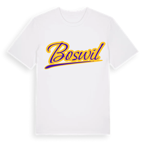 Boswil baseball t-shirt – ekologisk bomull t-shirt från Pinshirt