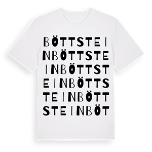 Böttstein ordlek t-shirt – ekologisk bomull t-shirt från Pinshirt