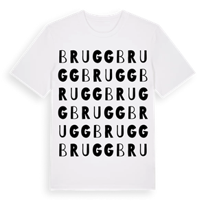 Brugg ordlek t-shirt – ekologisk bomull t-shirt från Pinshirt