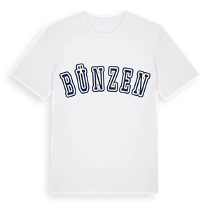 Bünzen college t-shirt – ekologisk bomull t-shirt från Pinshirt