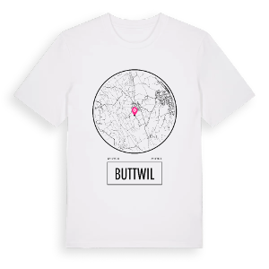 Buttwil t-shirt – ekologisk bomull t-shirt från Pinshirt