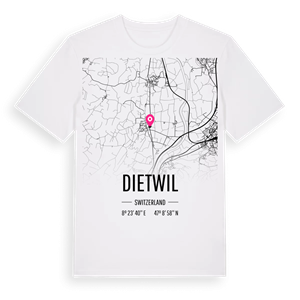 Dietwil karta t-shirt – ekologisk bomull t-shirt från Pinshirt