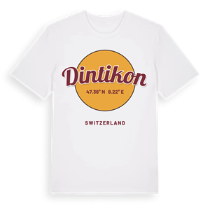 Dintikon cirkel t-shirt – ekologisk bomull t-shirt från Pinshirt