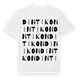Dintikon ordlek t-shirt