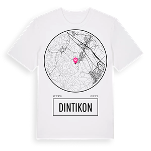 Dintikon t-shirt – ekologisk bomull t-shirt från Pinshirt