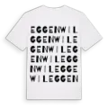 Eggenwil ordlek t-shirt