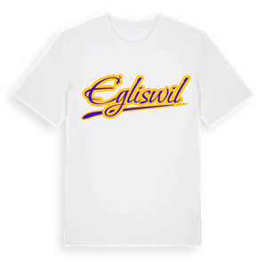 Egliswil baseball t-shirt – ekologisk bomull t-shirt från Pinshirt