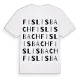 Fislisbach ordlek t-shirt