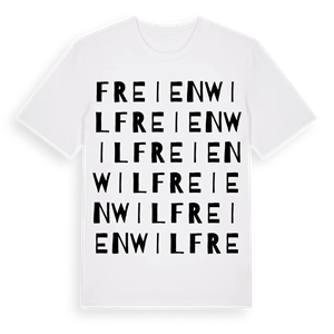 Freienwil ordlek t-shirt – ekologisk bomull t-shirt från Pinshirt
