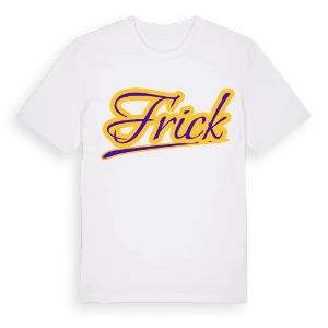 Frick baseball t-shirt – ekologisk bomull t-shirt från Pinshirt