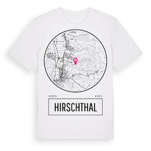 Hirschthal t-shirt – ekologisk bomull t-shirt från Pinshirt