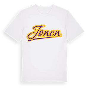 Jonen baseball t-shirt – ekologisk bomull t-shirt från Pinshirt