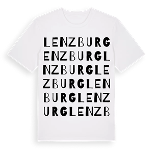 Lenzburg ordlek t-shirt – ekologisk bomull t-shirt från Pinshirt