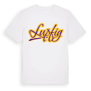 Lupfig baseball t-shirt – ekologisk bomull t-shirt från Pinshirt