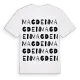 Magden ordlek t-shirt