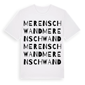 Merenschwand ordlek t-shirt – ekologisk bomull t-shirt från Pinshirt