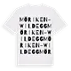 Möriken-Wildegg ordlek t-shirt