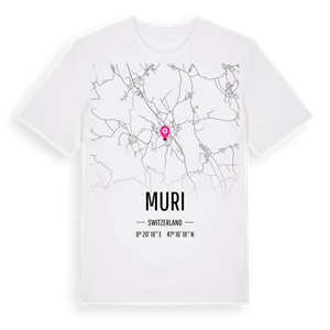 Muri karta t-shirt – ekologisk bomull t-shirt från Pinshirt