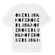 Oberlunkhofen ordlek t-shirt
