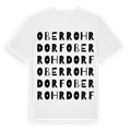 Oberrohrdorf ordlek t-shirt