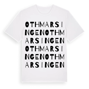 Othmarsingen ordlek t-shirt – ekologisk bomull t-shirt från Pinshirt