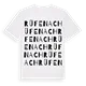 Rüfenach ordlek t-shirt