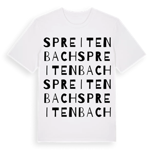 Spreitenbach ordlek t-shirt – ekologisk bomull t-shirt från Pinshirt