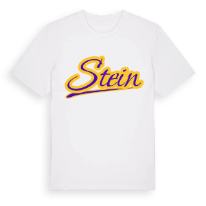 Stein baseball t-shirt – ekologisk bomull t-shirt från Pinshirt