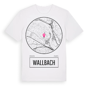 Wallbach t-shirt – ekologisk bomull t-shirt från Pinshirt