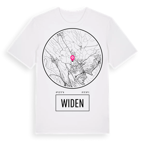 Widen t-shirt – ekologisk bomull t-shirt från Pinshirt