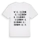 Wiliberg ordlek t-shirt
