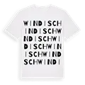 Windisch ordlek t-shirt