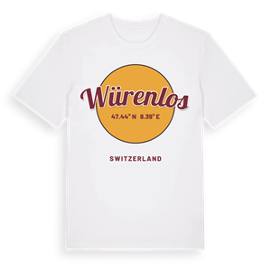 Würenlos cirkel t-shirt – ekologisk bomull t-shirt från Pinshirt