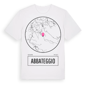 Abbateggio t-shirt – ekologisk bomull t-shirt från Pinshirt