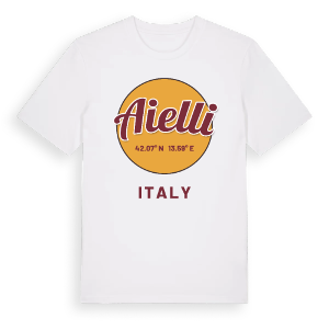 Aielli cirkel t-shirt – ekologisk bomull t-shirt från Pinshirt