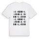 Alanno ordlek t-shirt