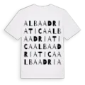 Alba Adriatica ordlek t-shirt