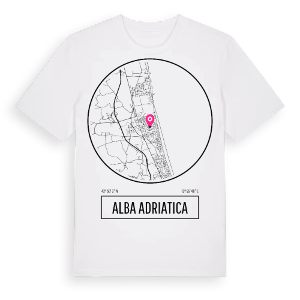 Alba Adriatica t-shirt – ekologisk bomull t-shirt från Pinshirt