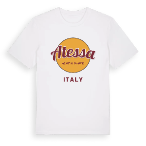 Atessa cirkel t-shirt – ekologisk bomull t-shirt från Pinshirt