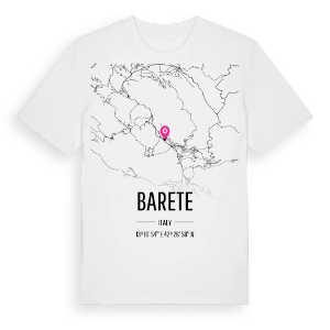 Barete karta t-shirt – ekologisk bomull t-shirt från Pinshirt