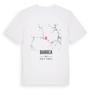 Barrea karta t-shirt – ekologisk bomull t-shirt från Pinshirt