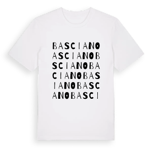 Basciano ordlek t-shirt – ekologisk bomull t-shirt från Pinshirt