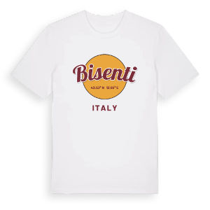 Bisenti cirkel t-shirt – ekologisk bomull t-shirt från Pinshirt