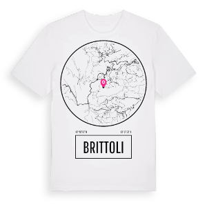 Brittoli t-shirt – ekologisk bomull t-shirt från Pinshirt