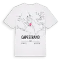 Capestrano karta t-shirt