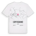 Capitignano karta t-shirt