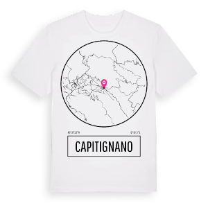 Capitignano t-shirt – ekologisk bomull t-shirt från Pinshirt