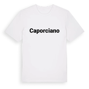 Caporciano fetstil t-shirt – ekologisk bomull t-shirt från Pinshirt